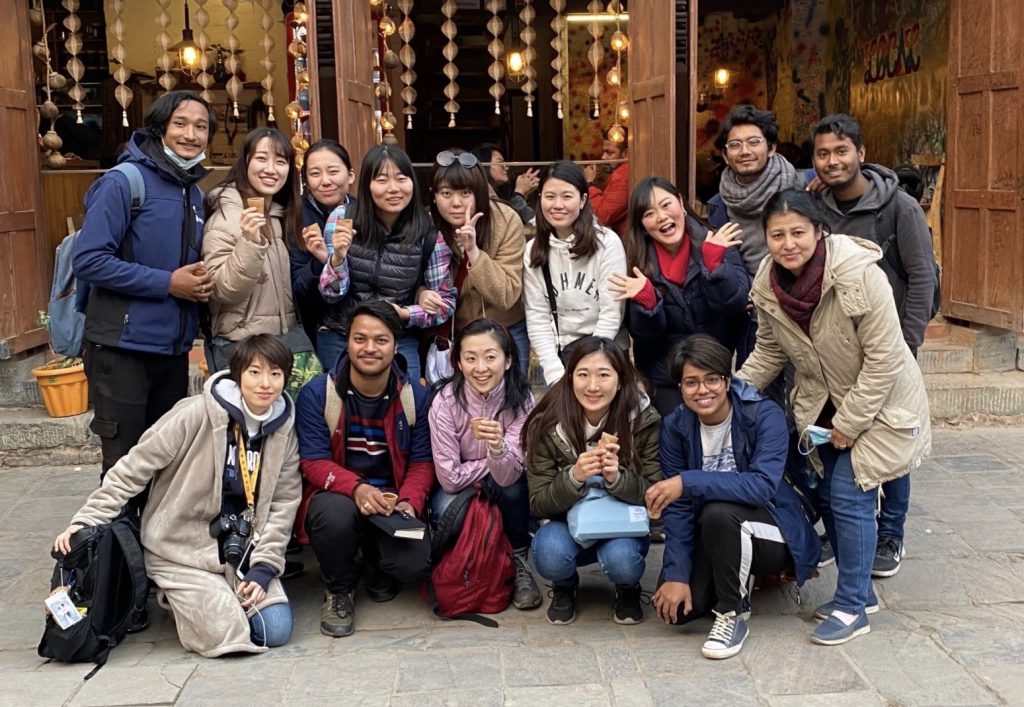 joint research project with friends in Nepal